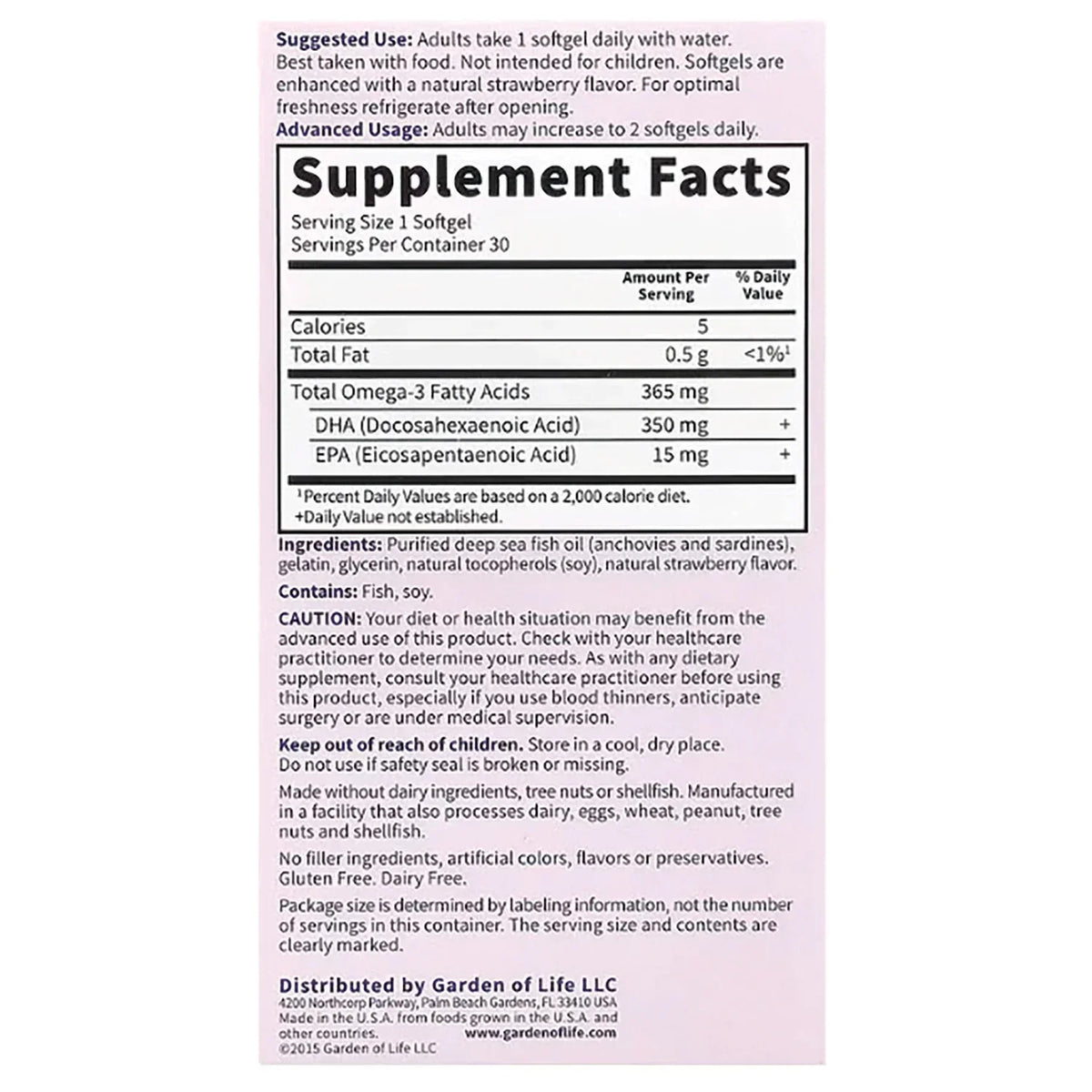 Oceans Mom Prenatal DHA - Strawberry