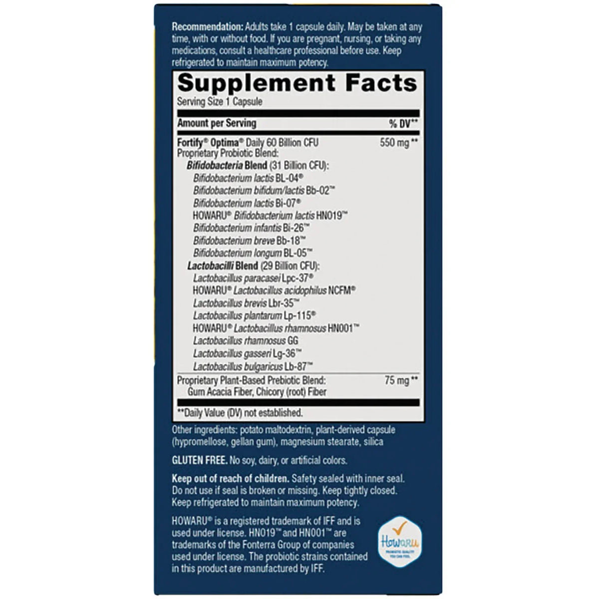 Fortify Optima Probiotic