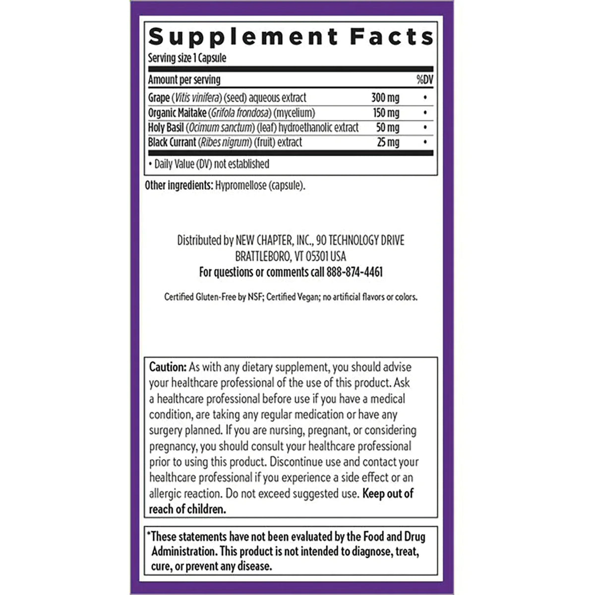 Blood Pressure Balance Grape Seed Blend