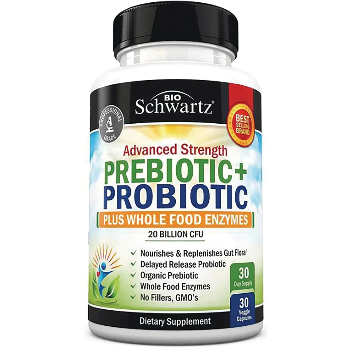 Advanced Strength Prebiotic + Probiotic