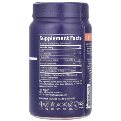 Vitamin D3 + K2 Gummies - Strawberry